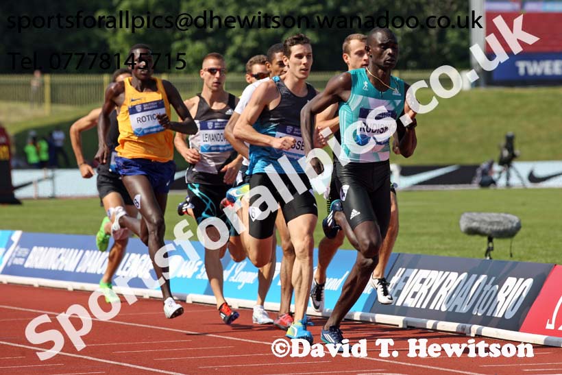 Mens 600 metres, IAAF Diamond League, Birmingham. Photo: David T. Hewitson/Sports for All Pics